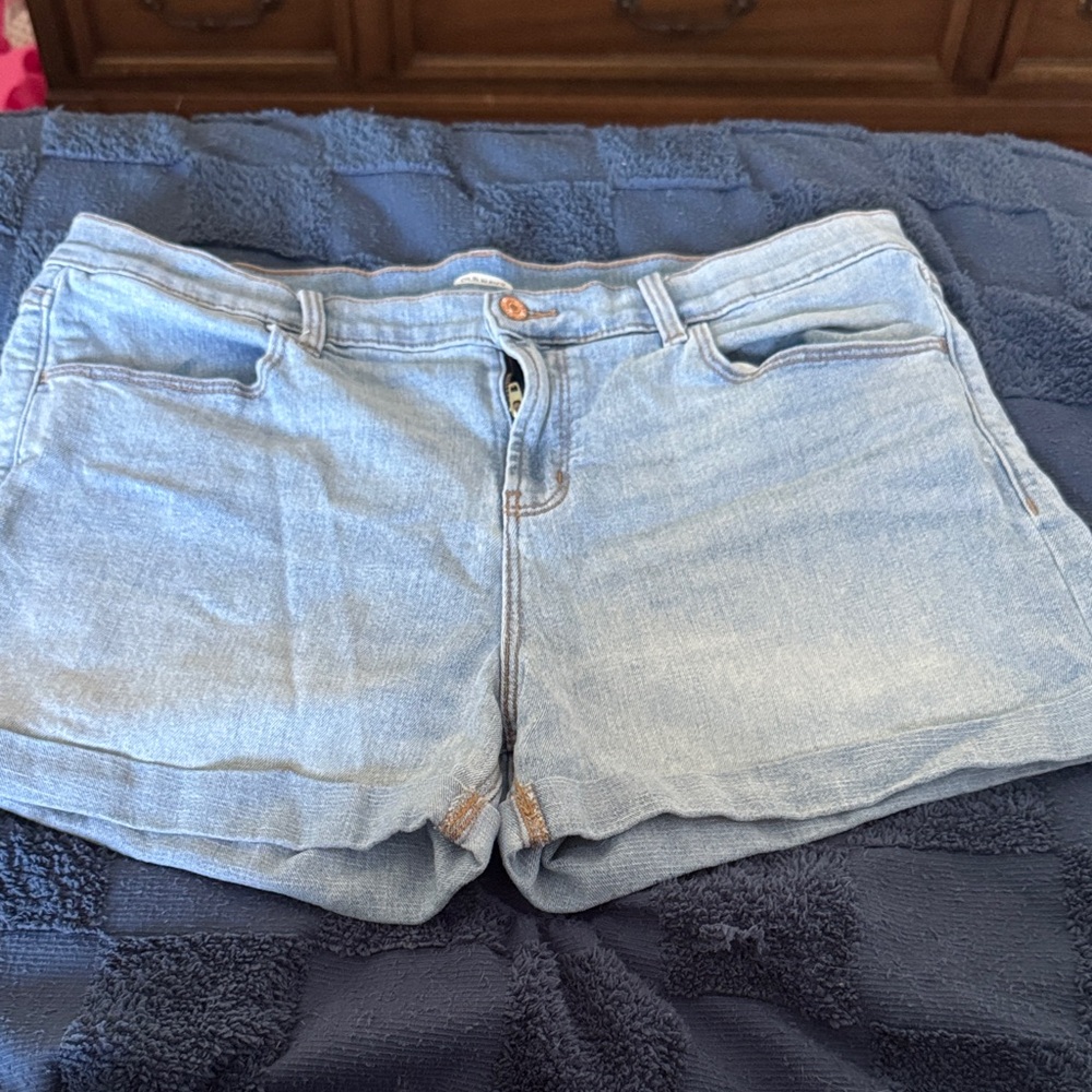 Old Navy Light Blue Jean Shorts